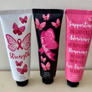 Butterfly Hand Cream Set - Pink, Black, White